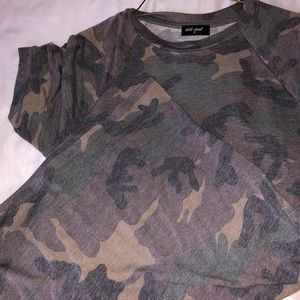 Camp t shirt dress